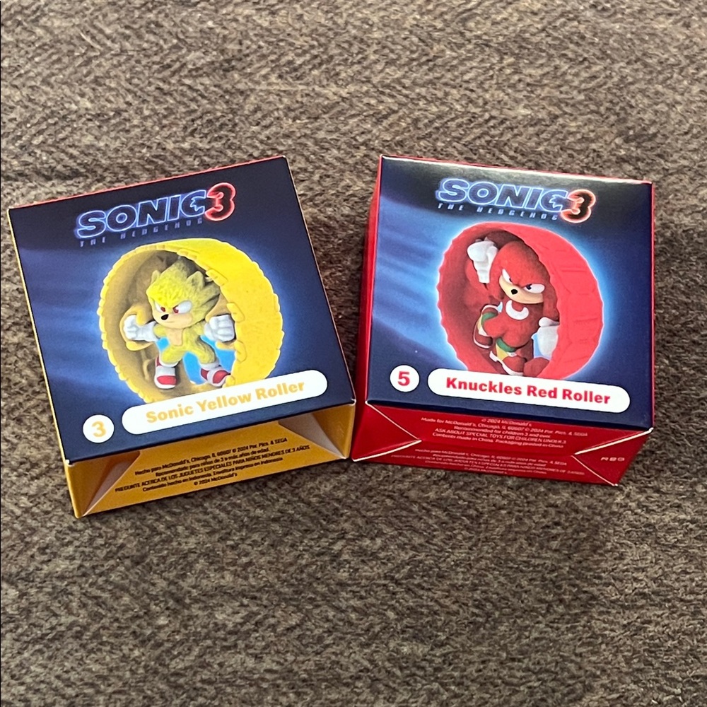 Sonic 3, #3 & #5 Rollers